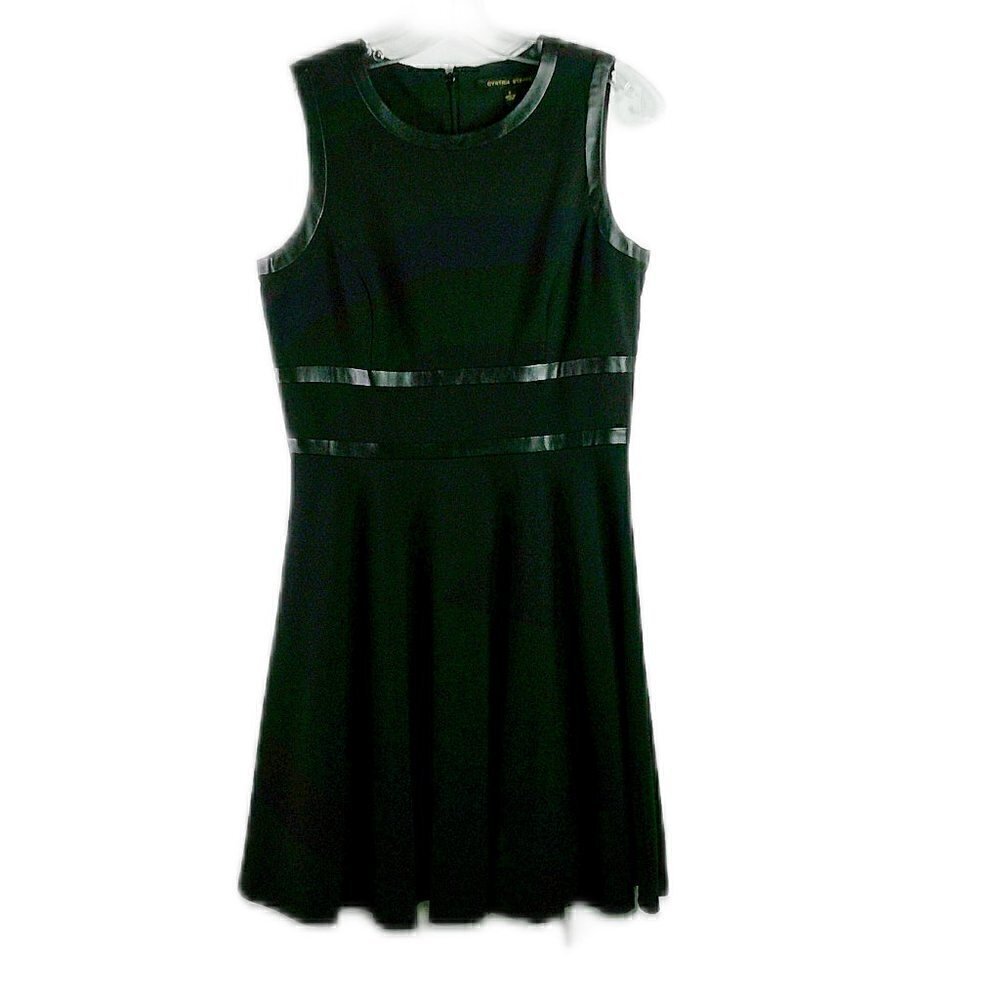 Cynthia Steffe - Black Sleeveless Dress With Flaw - Size 6